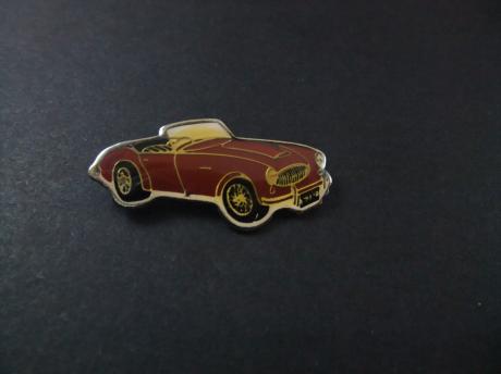 Austin-Healey 3000 Britse sportwagen 1959, rood